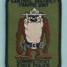 Connecticut State Police Traffic Division Patch Taz