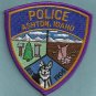 Ashton Idaho Police Patch