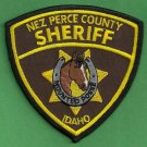 Nez Perce County Sheriff Idaho Mounted Posse Police Patch