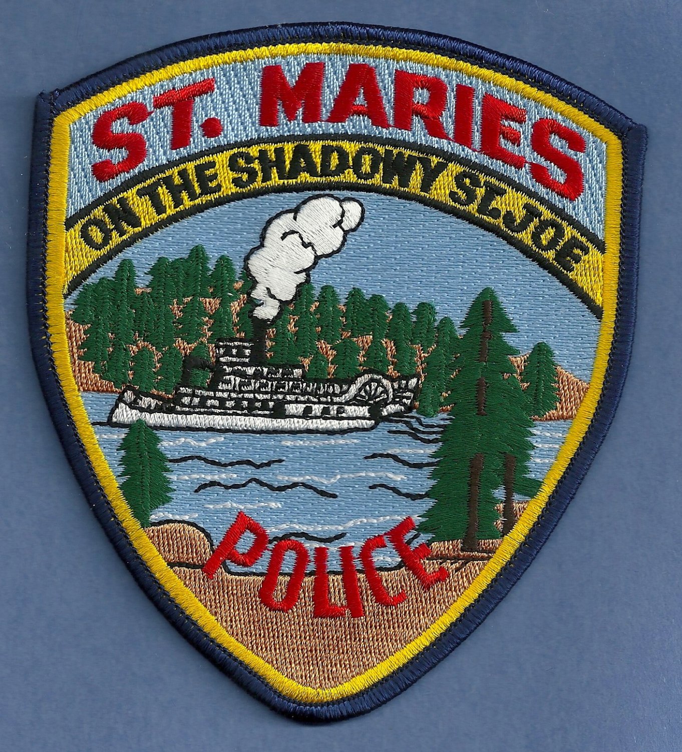 St. Maries Idaho Police Patch River Boat!