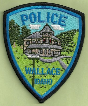Wallace Idaho Police Patch