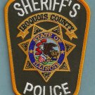 Iroqouis County Sheriff Illinois Police Patch