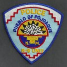 Pueblo of Pojoque New Mexico Tribal Police K-9 Unit Patch