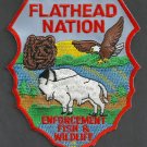 Flathead Tribal Fish & Wildlife Enforcement Police Patch