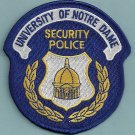Notre Dame University Indiana Police Patch