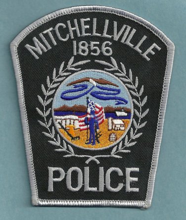 Mitchellville Iowa Police Patch