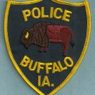 Buffalo Iowa Police Patch