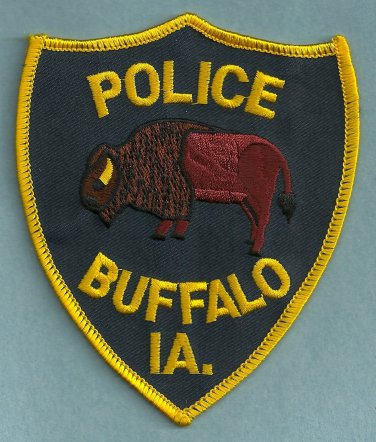 Buffalo Iowa Police Patch