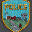 Nevada Iowa Police Patch