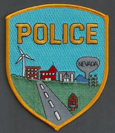 Nevada Iowa Police Patch