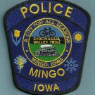 Mingo Iowa Police Patch Locomotive