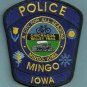 Mingo Iowa Police Patch Locomotive