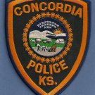 Concordia Kansas Police Patch