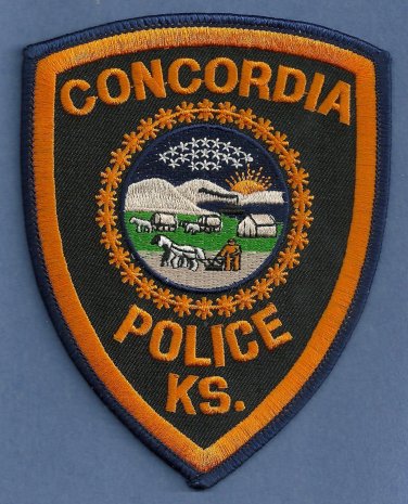 Concordia Kansas Police Patch
