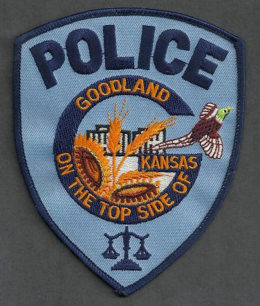 Goodland Kansas Police Patch
