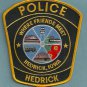 Hedrick Iowa Police Patch