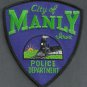 Manly Iowa Police Patch