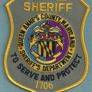 Queens Annes County Sheriff Maryland Police Patch