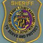 Queens Annes County Sheriff Maryland Police Patch