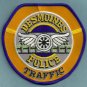 Des Moines Iowa Police Traffic Unit Patch