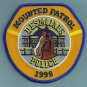 Des Moines Iowa Police Mounted Patrol Patch