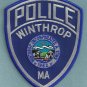 Winthrop Massachusetts Police Patch