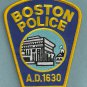 Boston Massachusetts Police Patch Capital City
