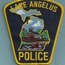 Lake Angelus Michigan Police Patch