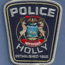 Holly Michigan Police Patch