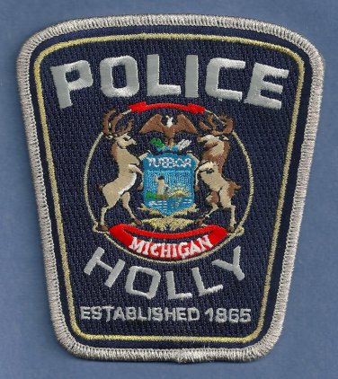 Holly Michigan Police Patch