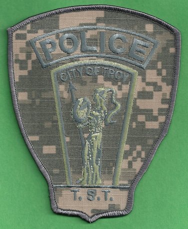 Troy Michigan Police TST SWAT Team Patch