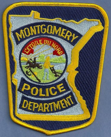 Montgomery Minnesota Police Patch