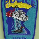 Fisher Minnesota Police Patch Fisher Minnesota Police Patch