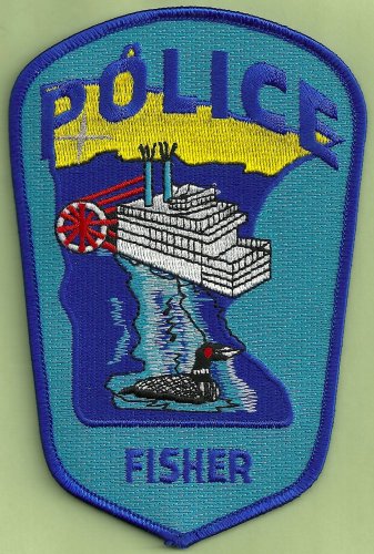 Fisher Minnesota Police Patch