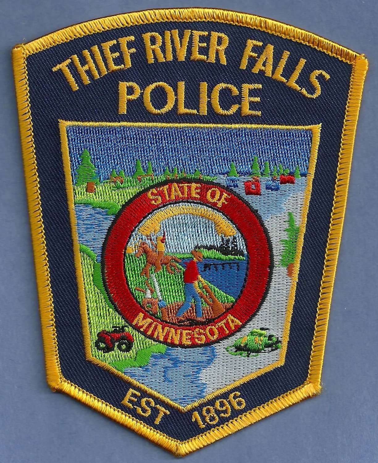Thief River Falls Minnesota Police Patch
