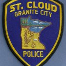 St. Cloud Minnesota Police Patch St. Cloud Minnesota Police Patch