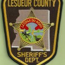 Lesueuer County Sheriff Minnesota Police Patch