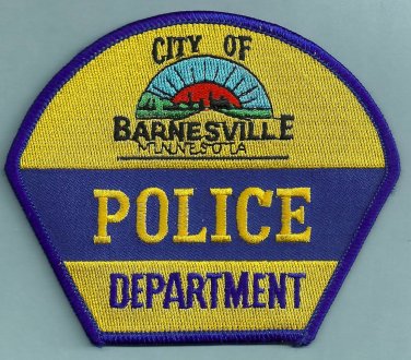 Barnesville Minnesota Police Patch