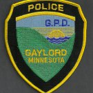 Gaylord Minnesota Police Patch