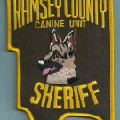 Ramsey County Sheriff Minnesota K-9 Unit Police Patch