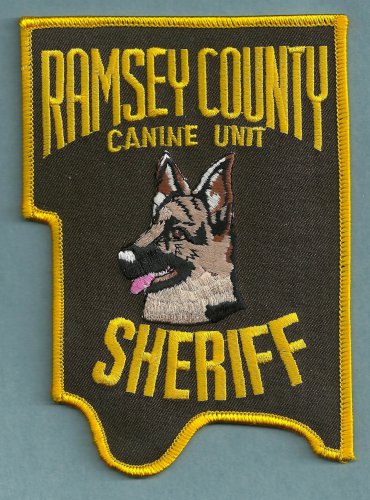 Ramsey County Sheriff Minnesota K-9 Unit Police Patch