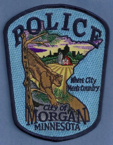 Morgan Minnesota Police Patch