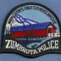 Zumbrota Minnesota Police Patch Covered Bridge