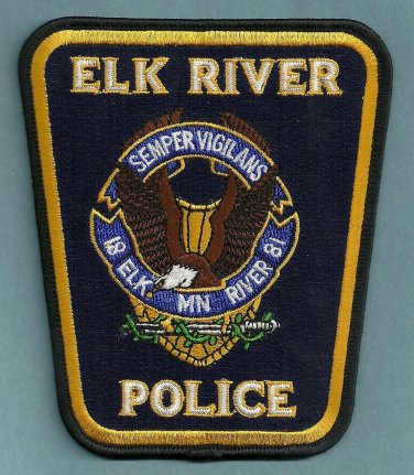 Elk River Minnesota Police Patch