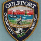 Gulfport Mississippi Community Services Police Patch