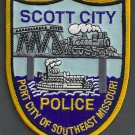 Scott City Missouri Police Patch Locomotive
