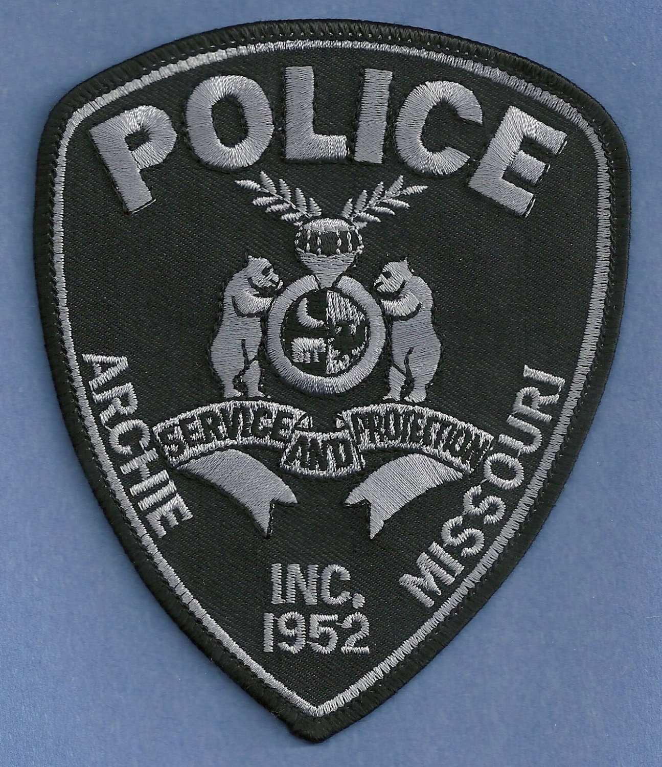 Archie Missouri Police Tactical SWAT Patch