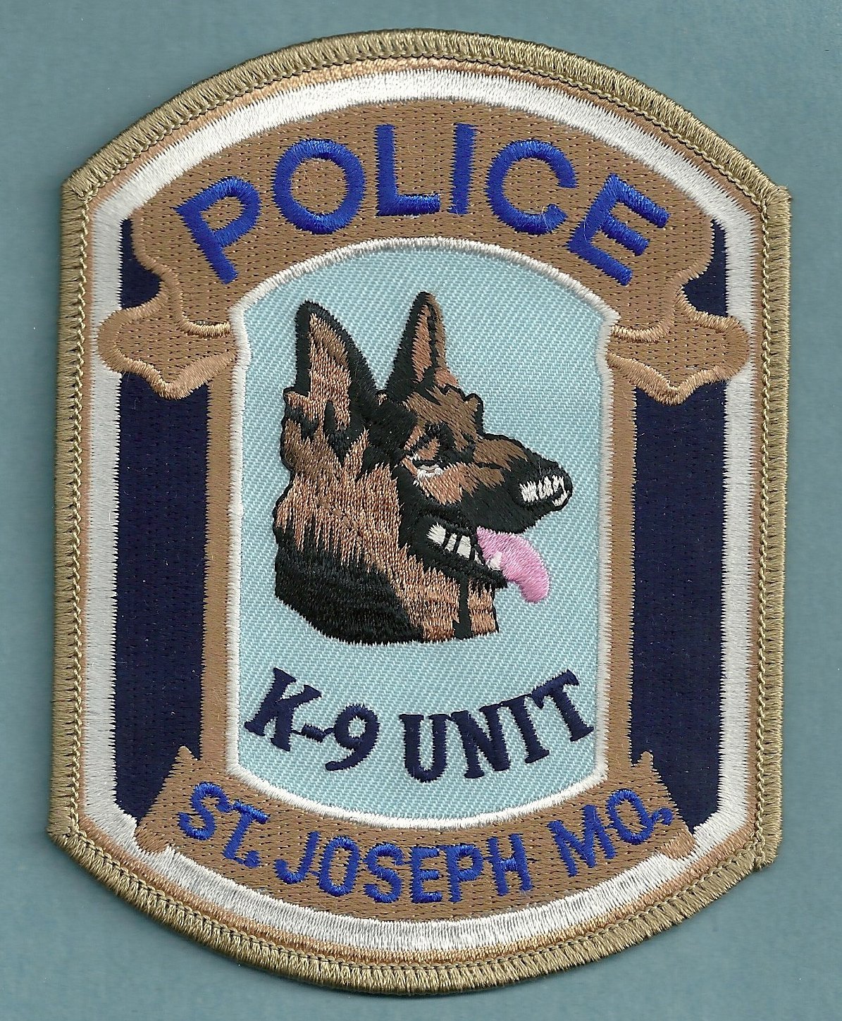 St. Joseph Missouri Police K-9 Unit Patch