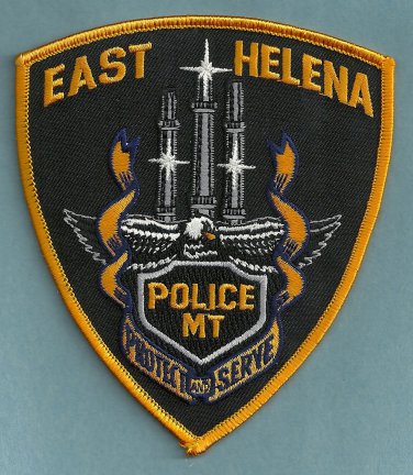 East Helena Montana Police Patch