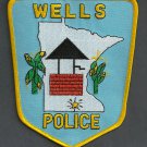 Wells Minnesota Police Patch Wells Minnesota Police Patch
